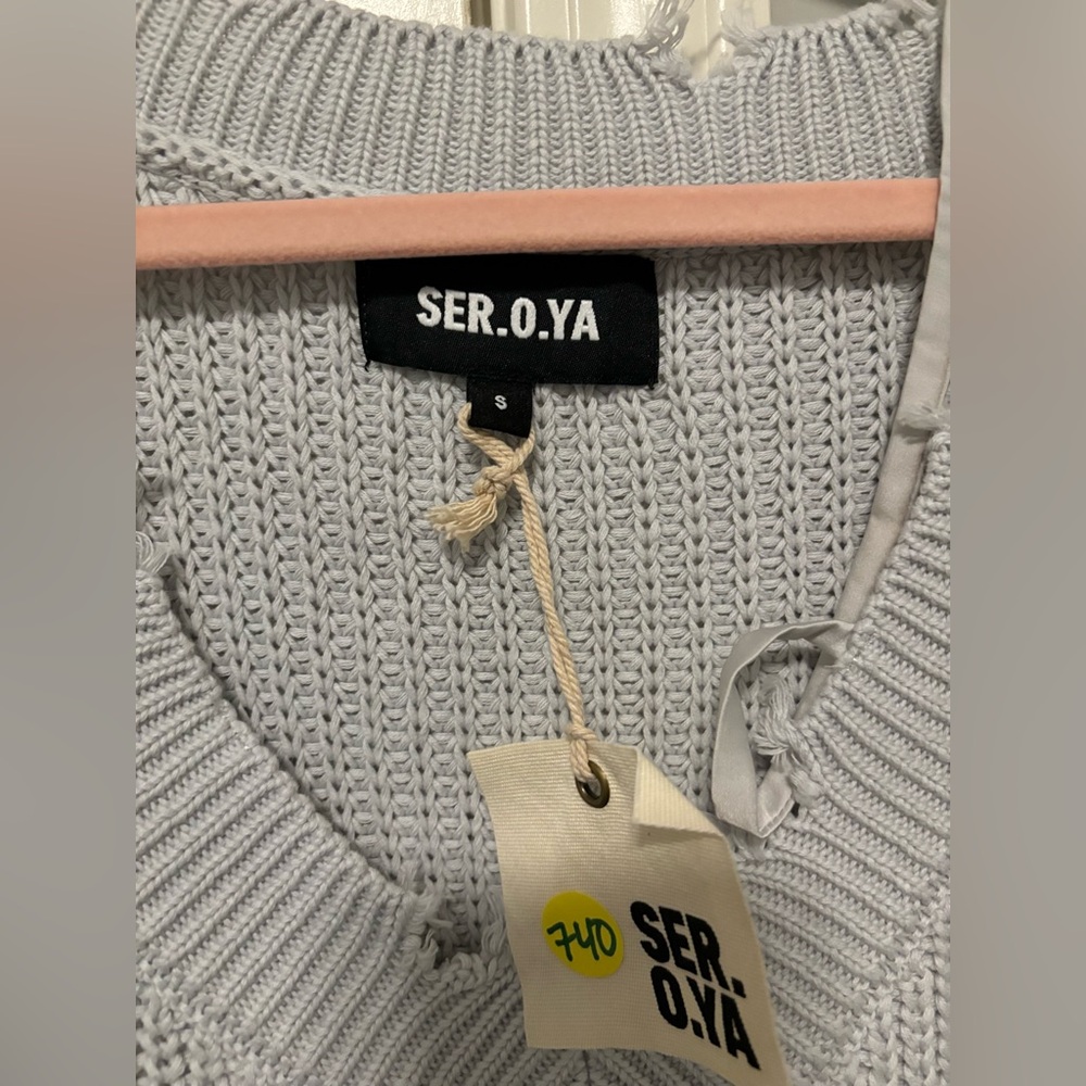 SER.O.YA MAUDE SWEATER DRESS NWT Small - Picture 11 of 15